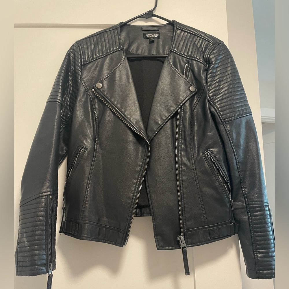 Leather Jacket- Nordstrom- Topshop